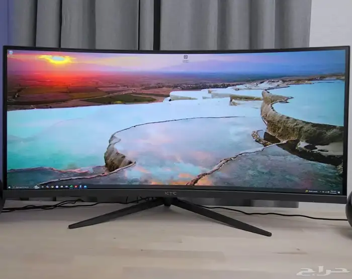 شاشه ألعاب ultra wide curved monitor 2k 0