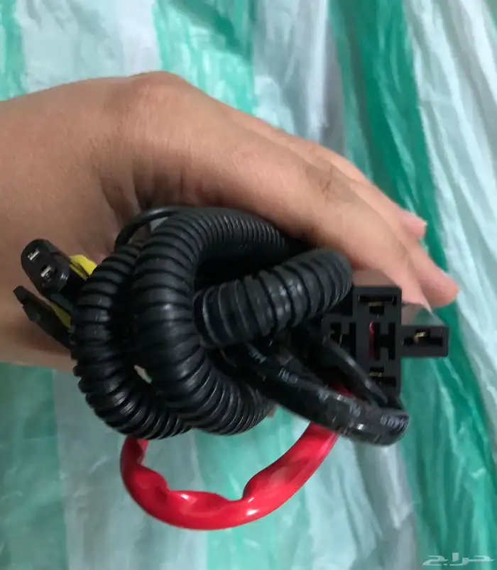 ظفيرة كشافات امامية ليد و زينون طول 190 سم 3