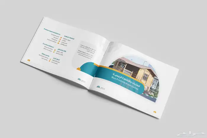 تصميم كتالوج وبروفايل للشركات 2