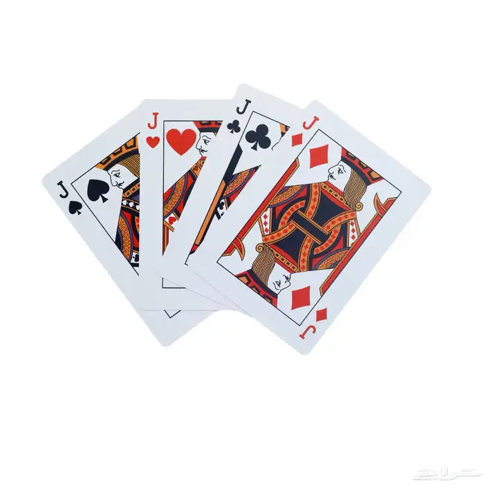 طاولة بلوت ورق لعب بلاستيك ورق لعب جاكارو 9