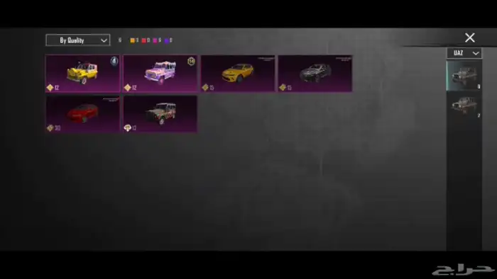 حساب ببجي فخم جميع المميزات موجوده 44