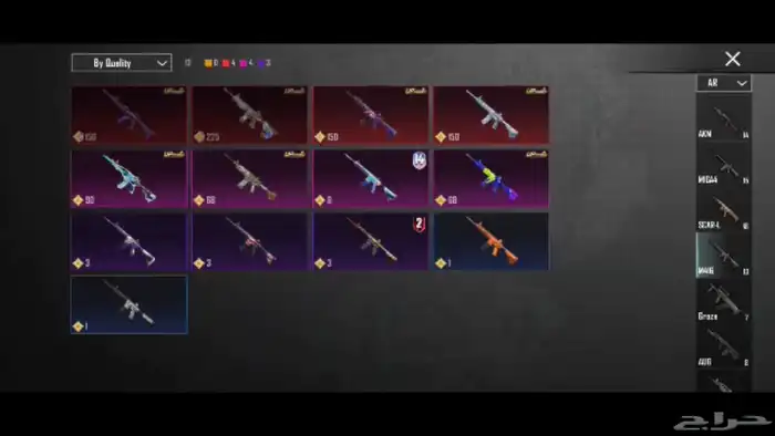 حساب ببجي فخم جميع المميزات موجوده 13