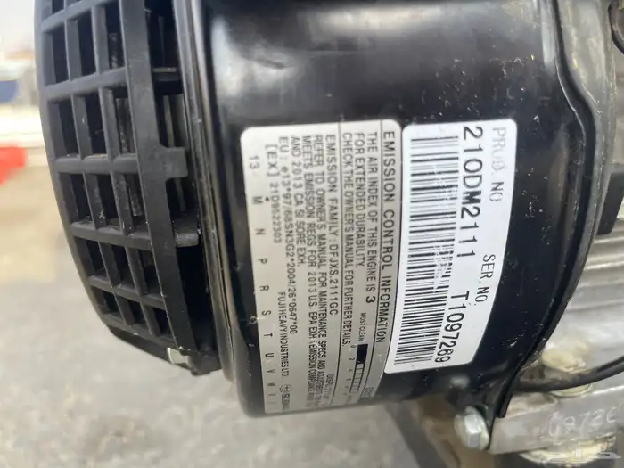 ماطور كهرباء سوبارو روبن 3500شمعه شغال على الشرط 4