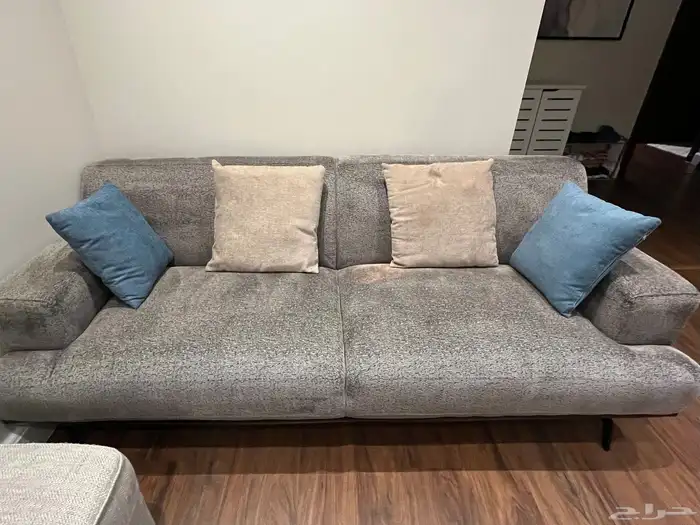 كنبه قماشيه 3 مقاعد من هوم سنتر 2