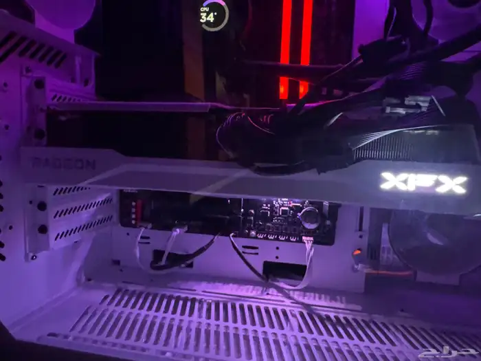 RX 9070 OC النسخة البيضاء 6