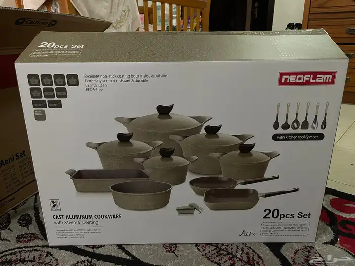 اطقم نيوفلام كوري 20قطعه 2