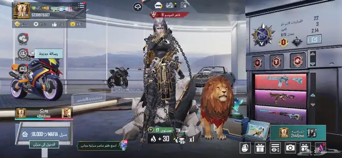 حساب ببجي للبيع 1