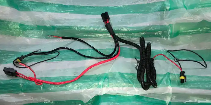 ظفيرة كشافات امامية ليد و زينون طول 190 سم 6