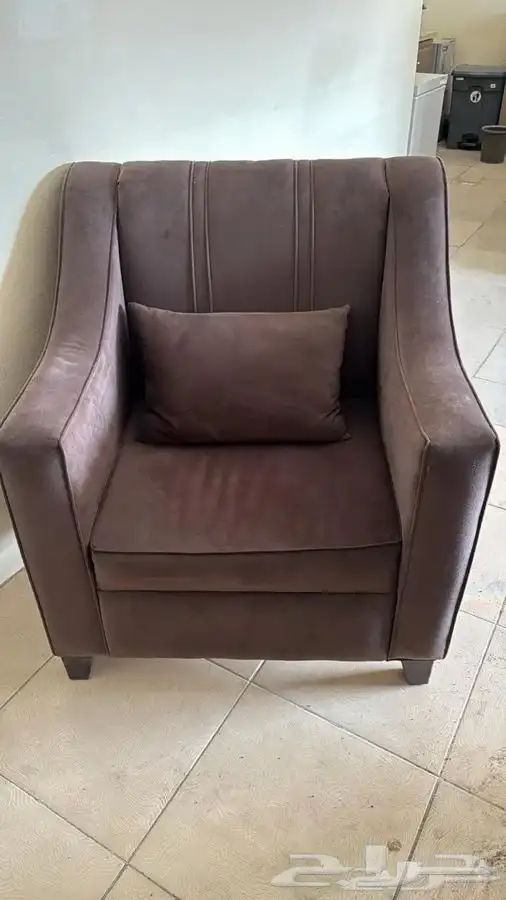 كراسي كنب لون بني 0