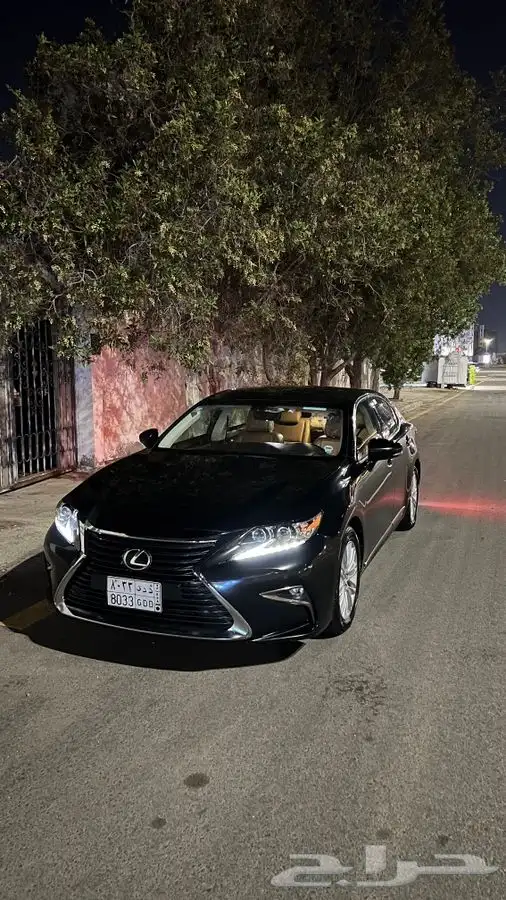 لكزس ES350 اسود 2018 CC وارد عبداللطيف جميل 6