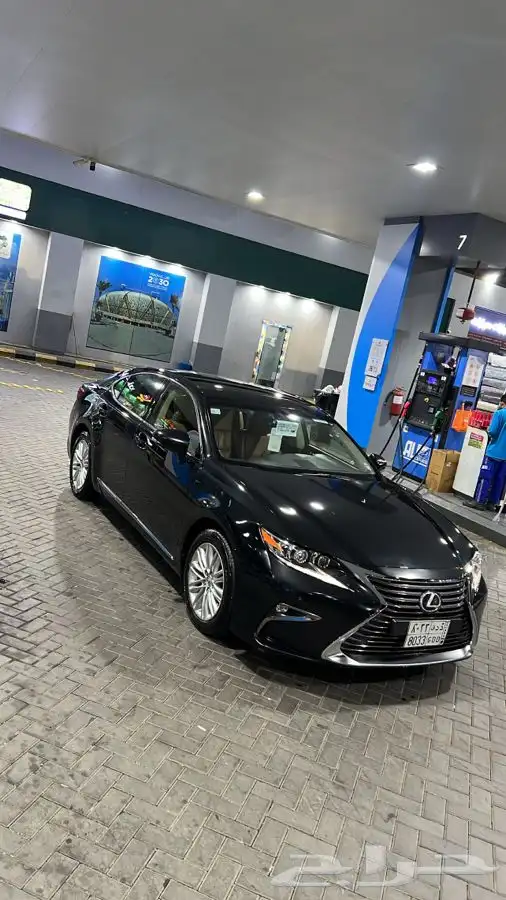 لكزس ES350 اسود 2018 CC وارد عبداللطيف جميل 12