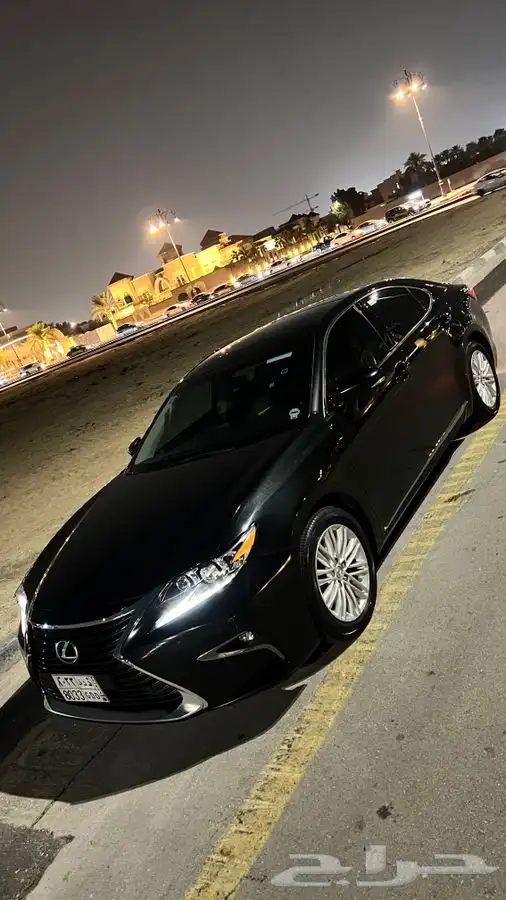 لكزس ES350 اسود 2018 CC وارد عبداللطيف جميل 8