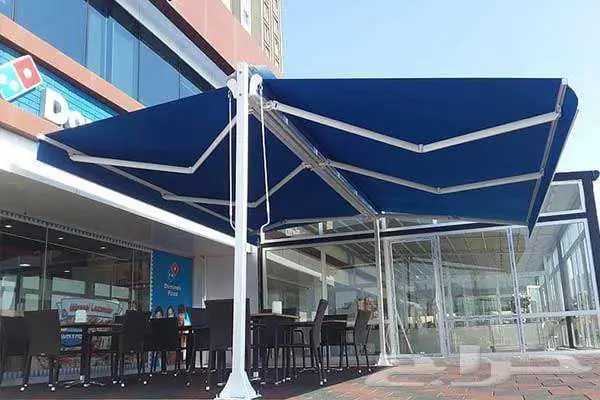 مظلات محلات التجارية مطاعم كافيهات متحركة كهربائية القصيم 20