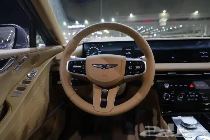 جينيسس G80 بريستيج بانوراما جلد اربعة سلندر موديل 2025 12