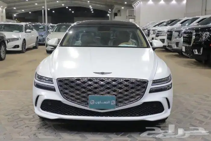 جينيسس G80 بريستيج بانوراما جلد اربعة سلندر موديل 2025 1