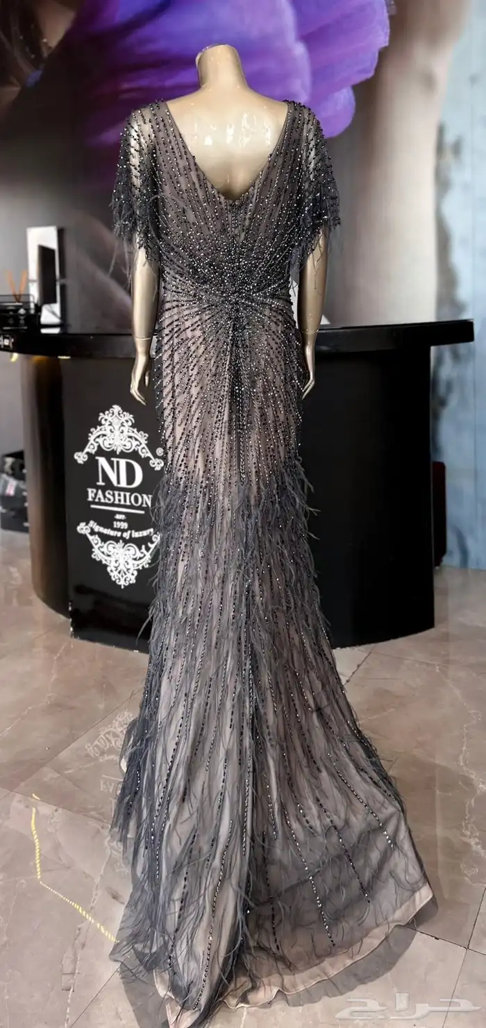 فستان سهره ماركه NDجديد وفخم 13