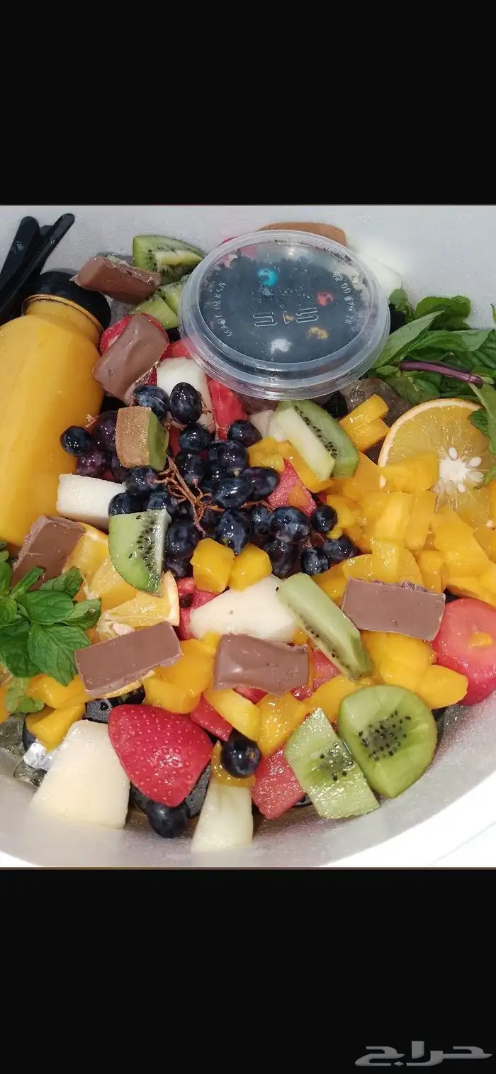 عصيرات طازجه ( بوكسات المناسبات -التجمعات - شاليهات) 3 ريال 4