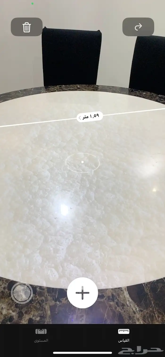 طاولة طعام رخام دائرية للبيع مع الكراسي 3