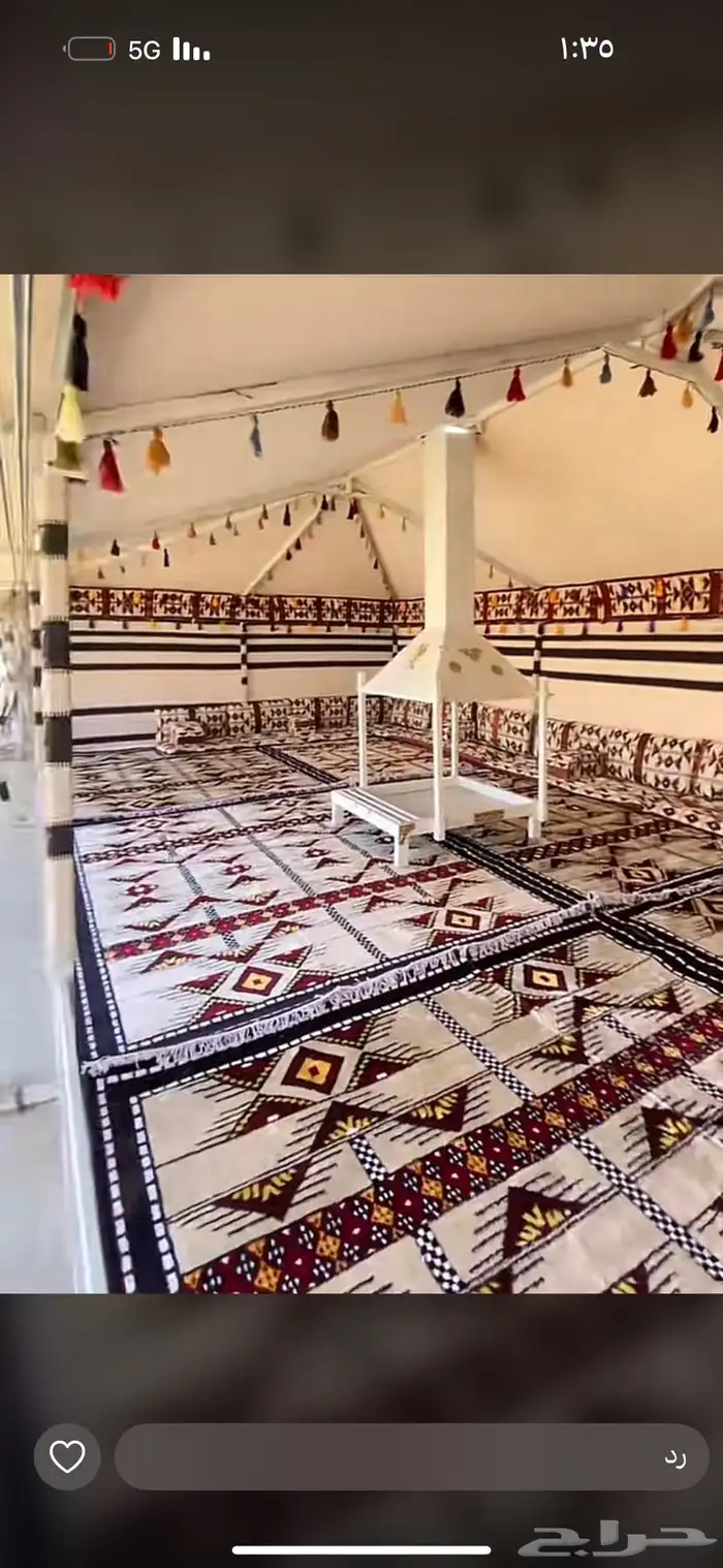 بيوت شعر المطور نضام ملكي حائل طريق المدينه 7