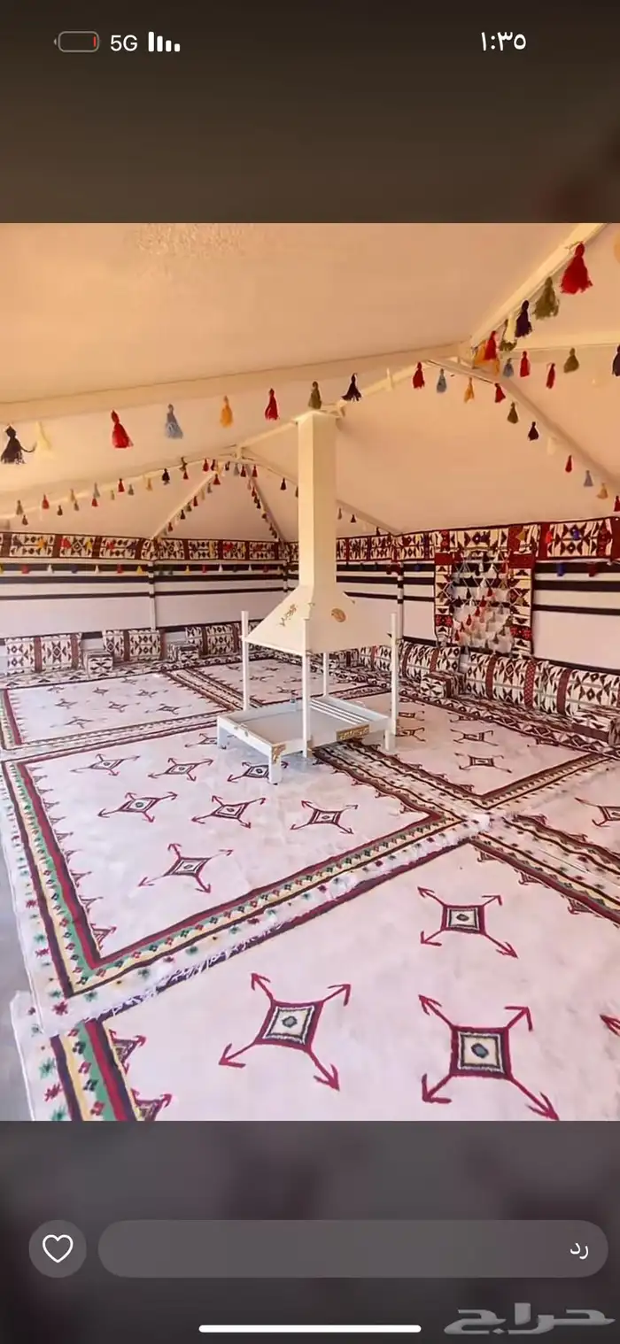 بيوت شعر المطور نضام ملكي حائل طريق المدينه 6