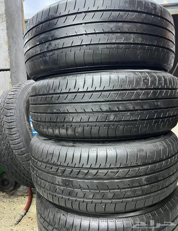 كفرات مستعمل شبه جديد جميع المقاسات 2