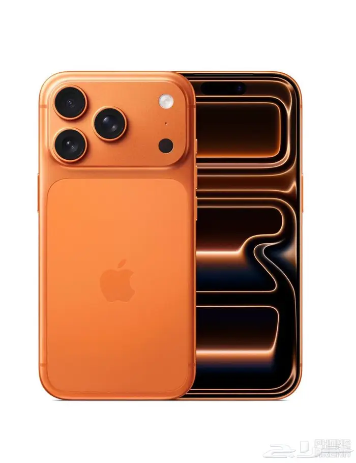 للبيع ايفون 17 pro برتقالي 256GB جديد مو مفتوح 0