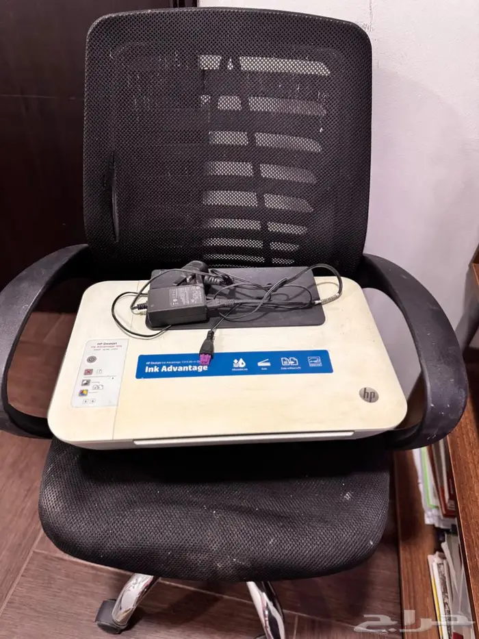 كرسي مكتب وطابعة اتش بي 0