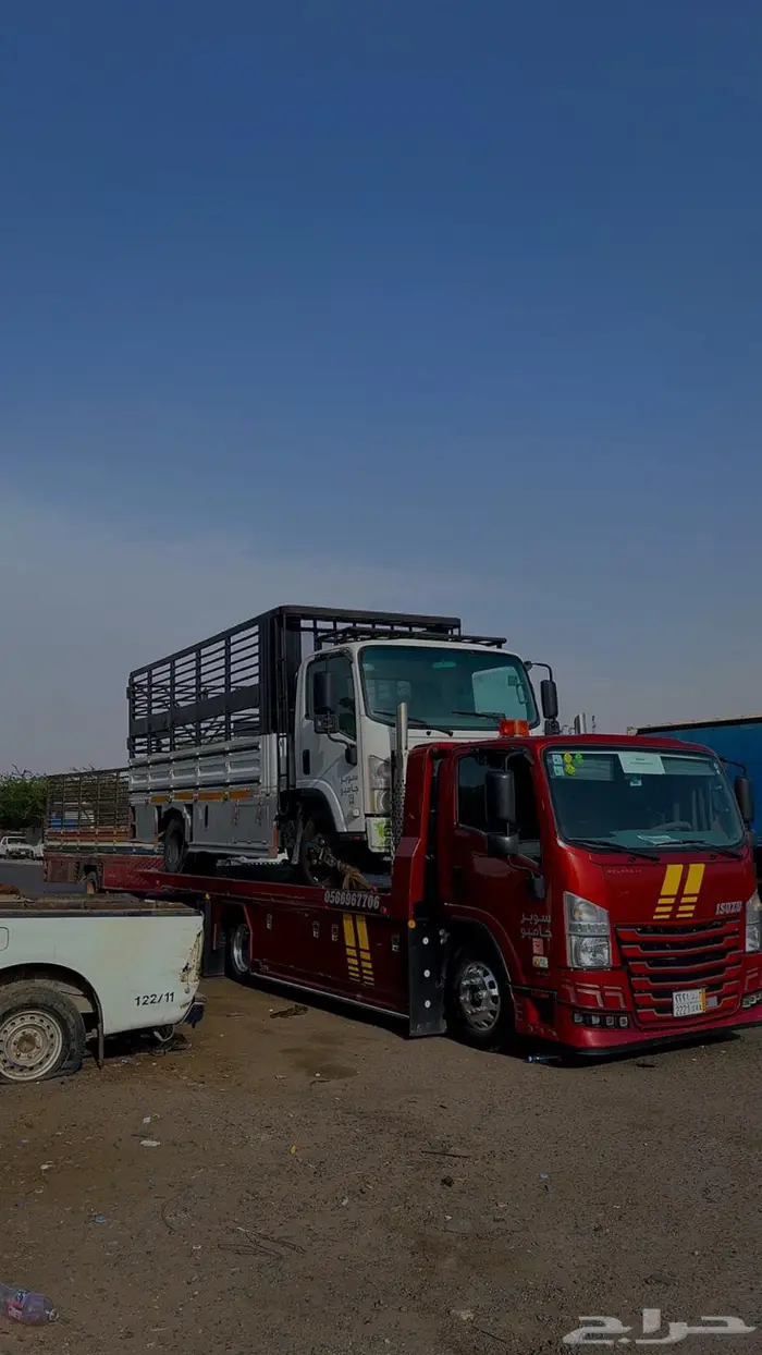 سطحه لنقل السيارات 6