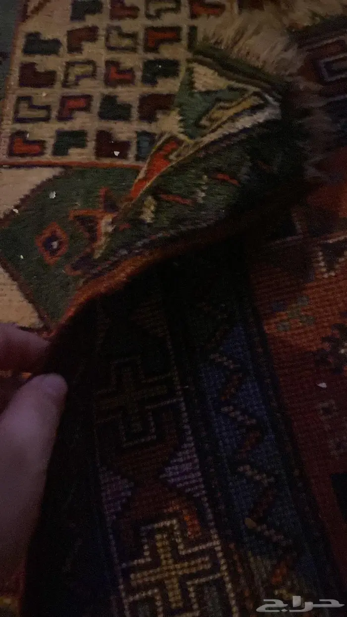 سجاده شغل يدوي روسيه قديمه طول مترين 0