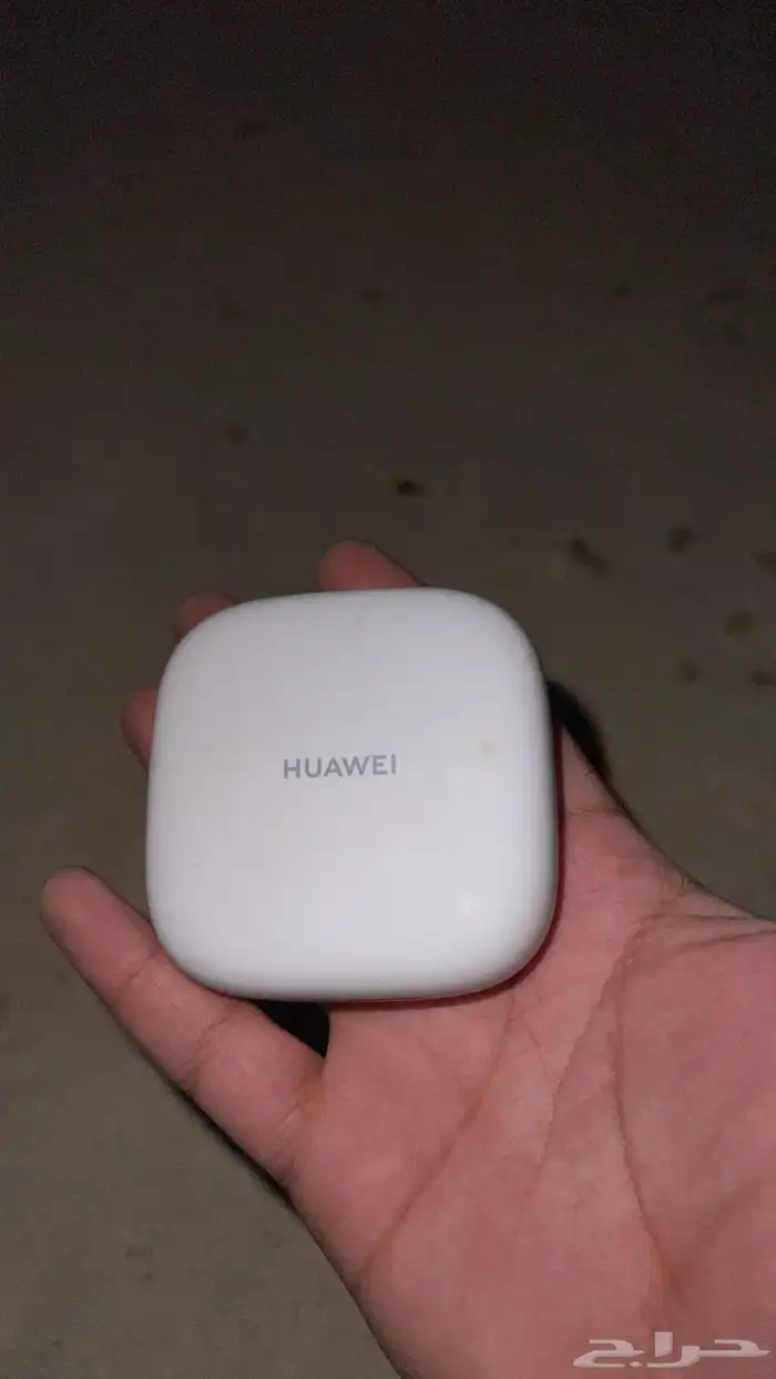 سماعات هواوهي لاسلكية بحالة الجديده البيع على السوم 1