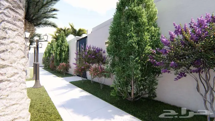 تصميم واجهة ثري دي 3d مودرن ونيوكلاسيك 7