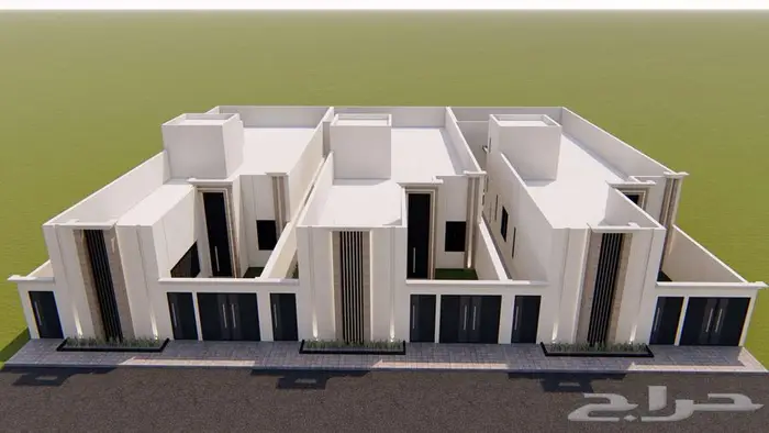 تصميم واجهة ثري دي 3d مودرن ونيوكلاسيك 15