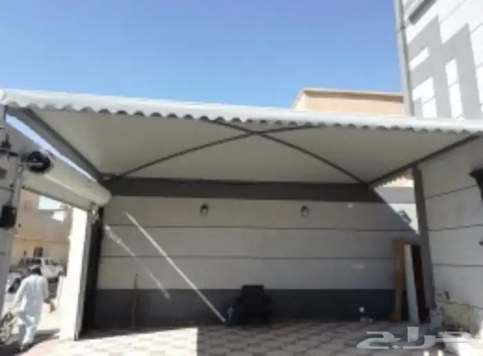 مظلات وسواتر سندويش بنل مظلات خيزران مستودعات شنكو برجولات 8