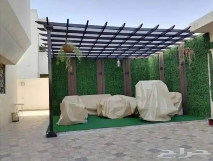 مظلات وسواتر سندويش بنل مظلات خيزران مستودعات شنكو برجولات 10