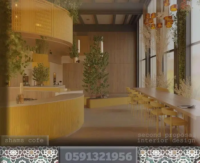 بوث خارجي تصميم ديكور محل برجر تصميم كافيه كوفي تصميم داخلي 65