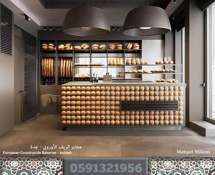 بوث خارجي تصميم ديكور محل برجر تصميم كافيه كوفي تصميم داخلي 72