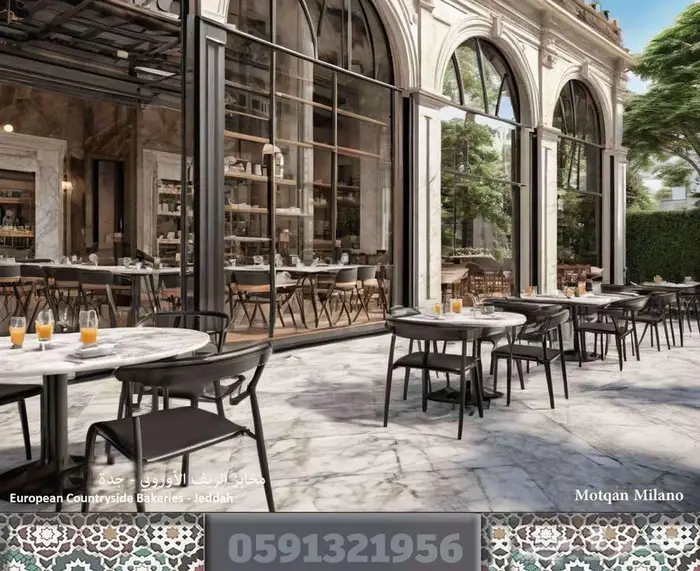 بوث خارجي تصميم ديكور محل برجر تصميم كافيه كوفي تصميم داخلي 71