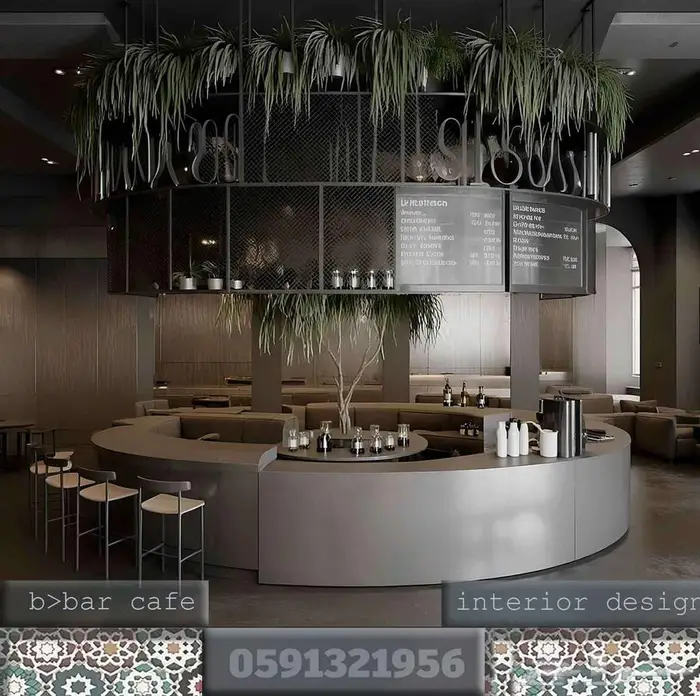 بوث خارجي تصميم ديكور محل برجر تصميم كافيه كوفي تصميم داخلي 41