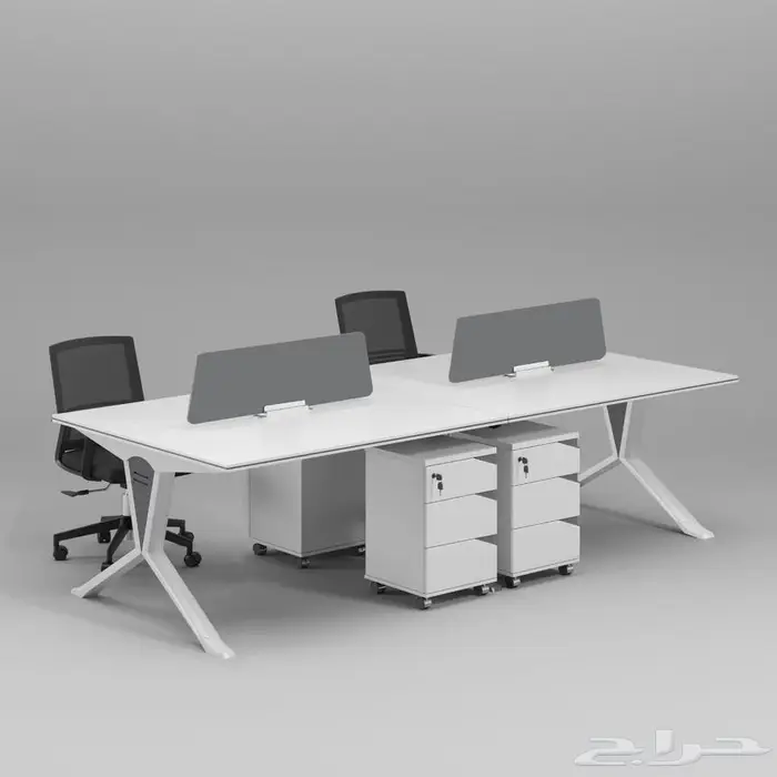 اثاث مكتبي ابيض  مكتب دولاب اجتماع الاستقبال مكتب مدير كنب 66