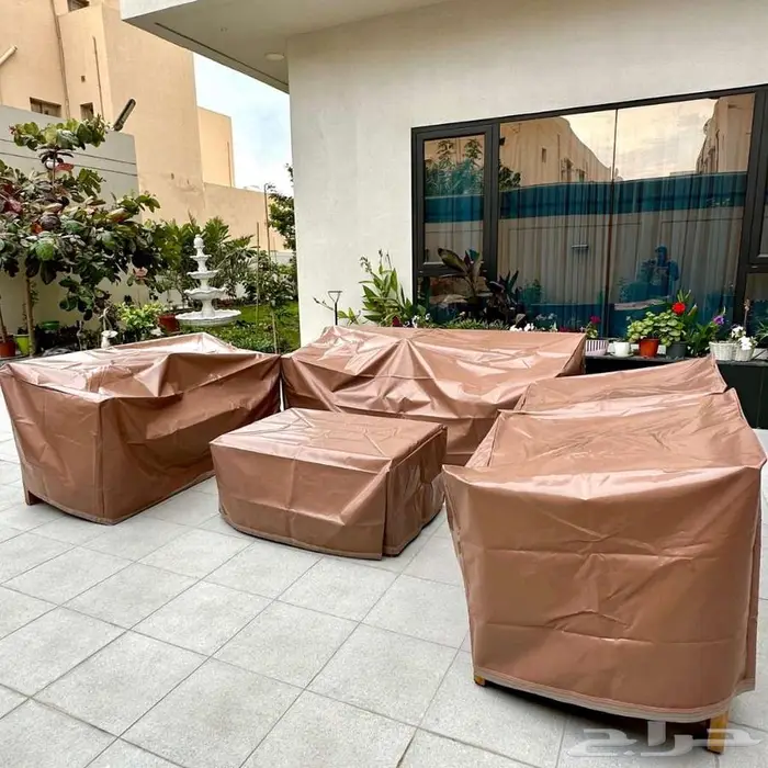 غطاء الحمايه 5 قطع للجلسات الخارجية مع التوصيل في الرياض 0