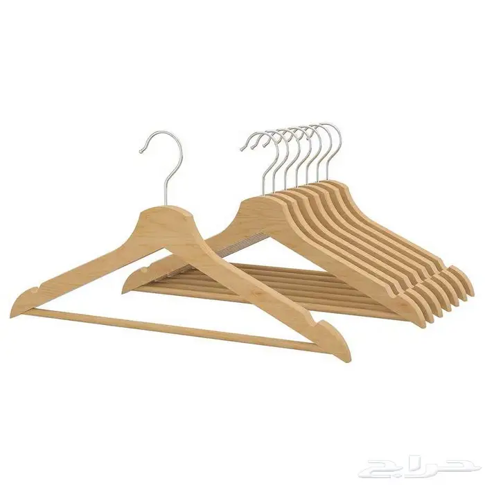 ايكيا علا قة ملابس خشب طبيعي   Ikea Hanger Clothes Natural 0