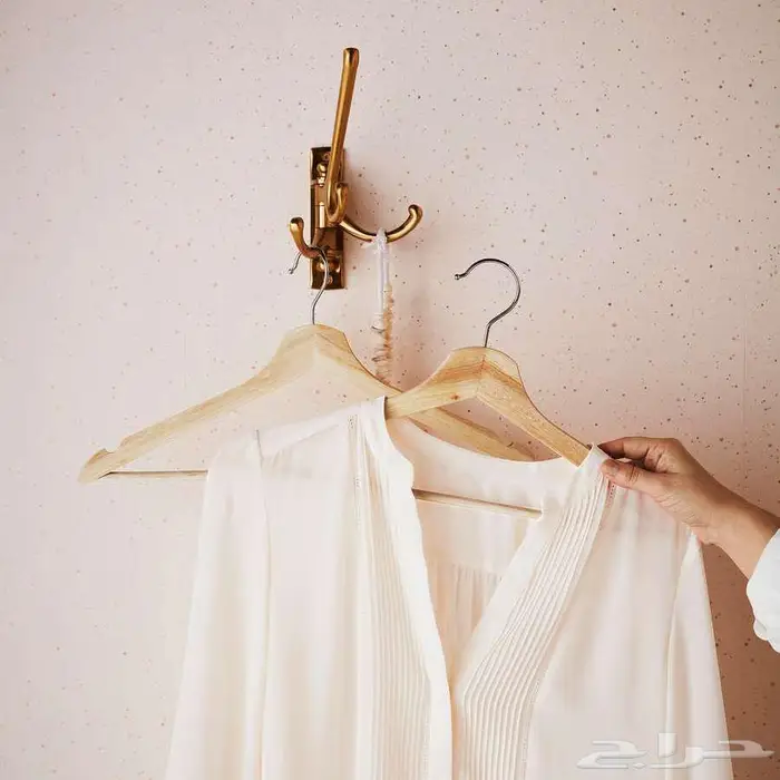 ايكيا علا قة ملابس خشب طبيعي   Ikea Hanger Clothes Natural 1