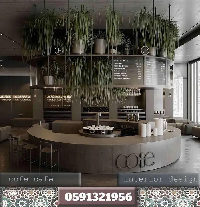 بوث خارجي تصميم ديكور محل برجر تصميم كافيه كوفي تصميم داخلي 59