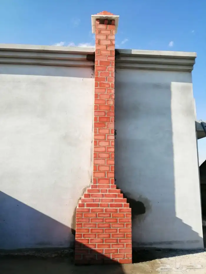 عمل مخابز ومشب نار بلوك احمر مشبات رخام عمل أحمد باكستاني 4