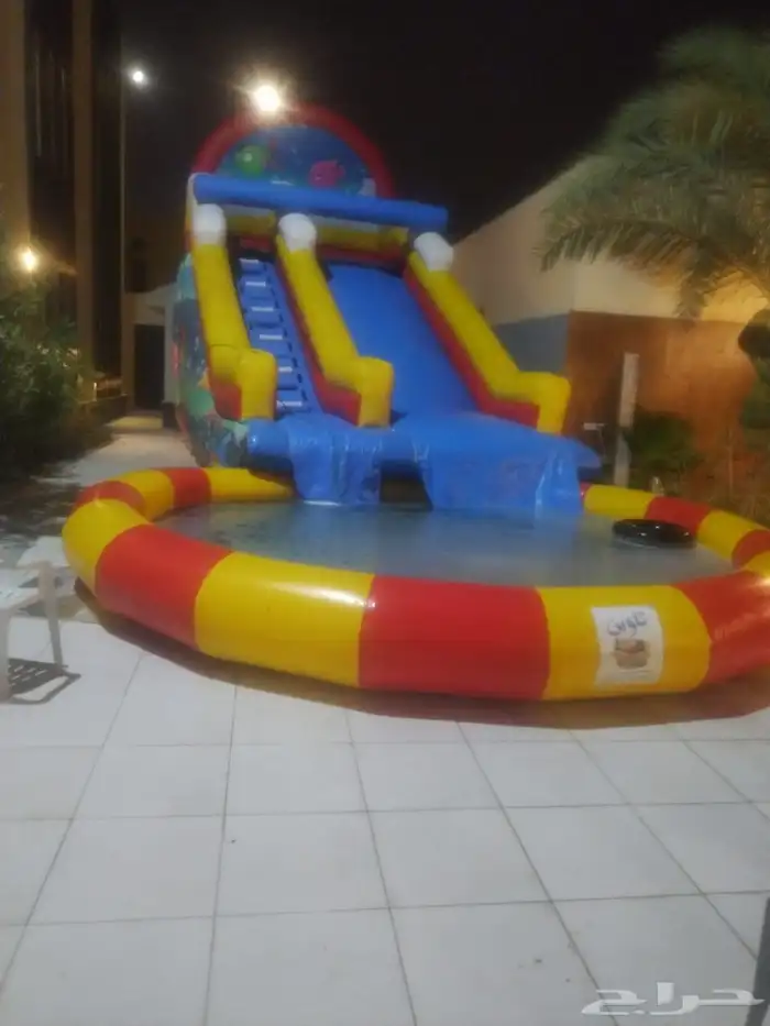 تأجير نطيطات والعاب هوائيه ومائيه وجافه ملعب صابوني ملاعب 2