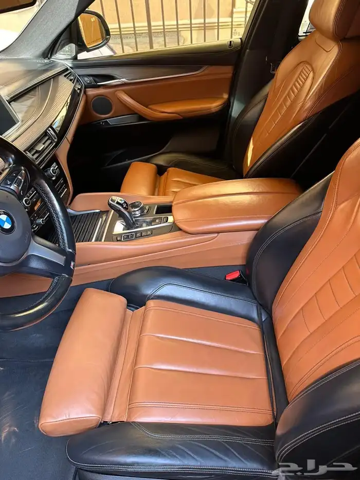 2015 BMW X6 V8 Kit M - ممشى قليل وارد الناغي استخدام نظيف 8