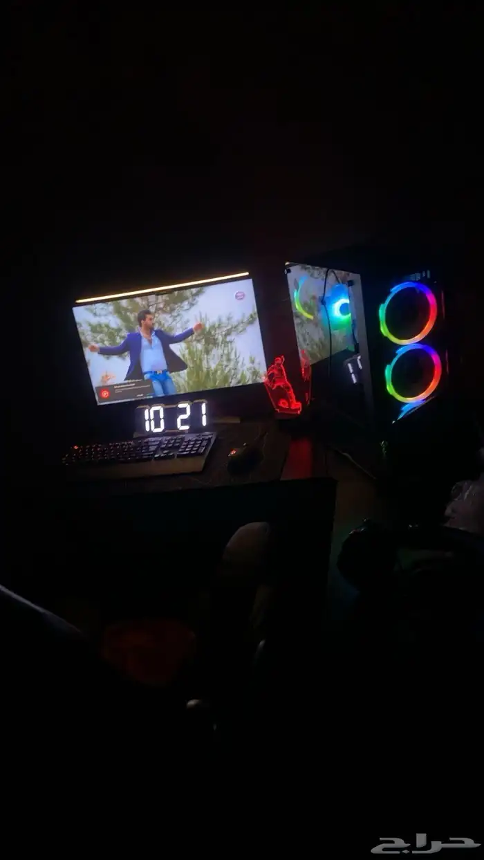 pc للبيع شبه جديد 0