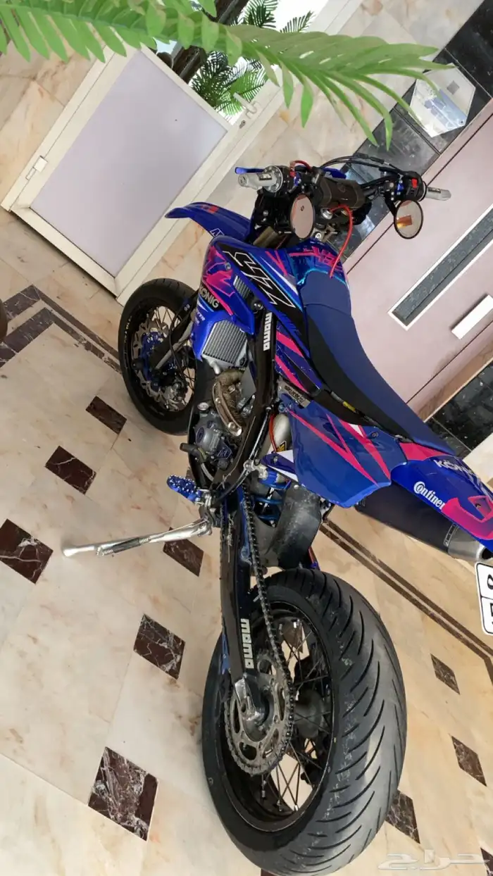 ياماها صحراوي 450 سوبرموتو موديل 21 تشغيل كهربا عليه اضافات 3