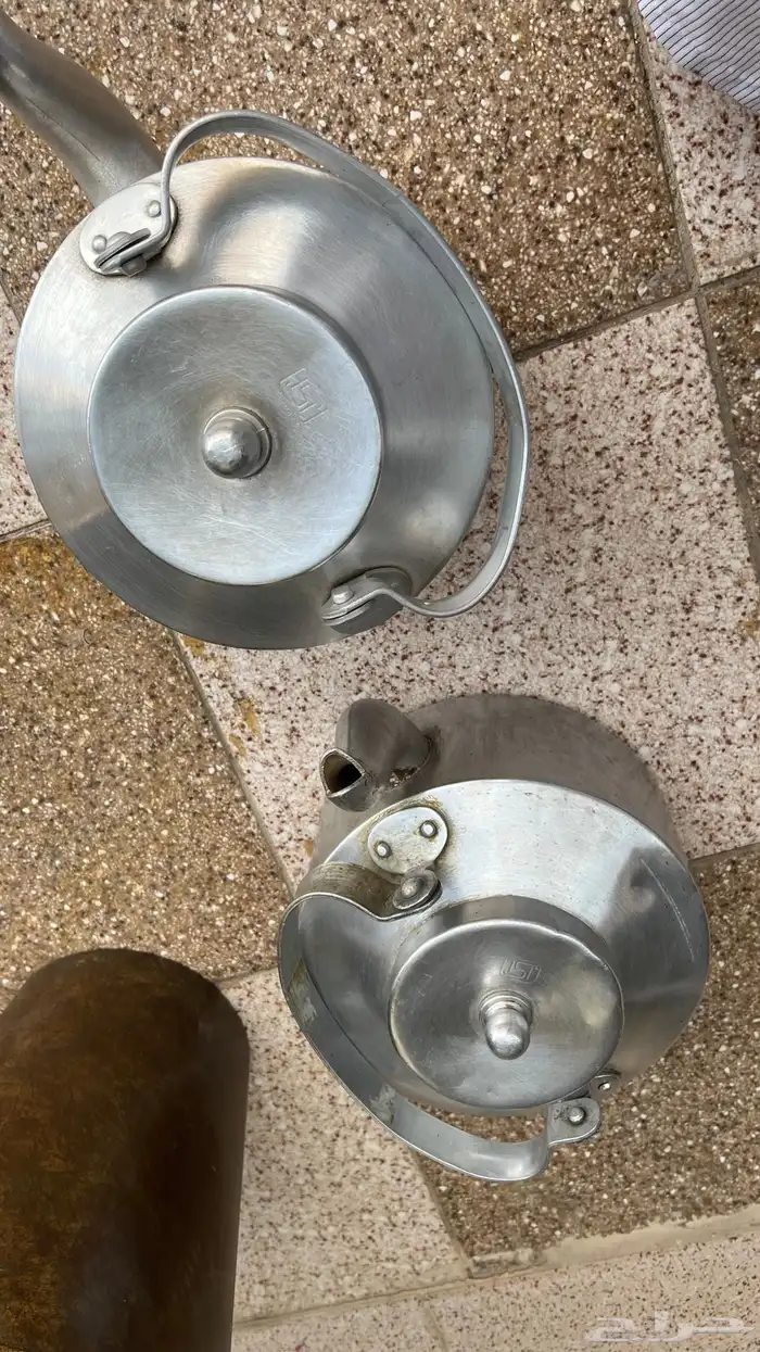 مقتنيات دلال سوريه مع قرب معدن وأباريق ابو تاج هنديه 16
