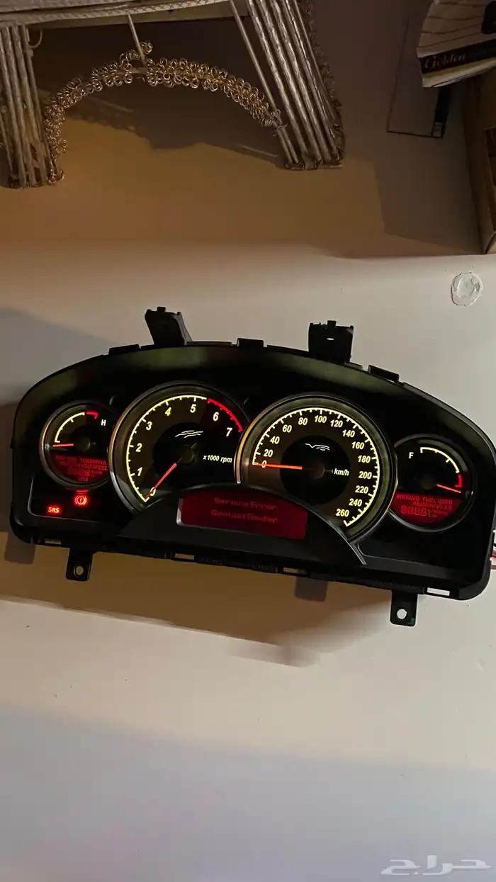 اصلاح شاشة طبلون كابرس وبرمجة شعارات 2004-2006 2